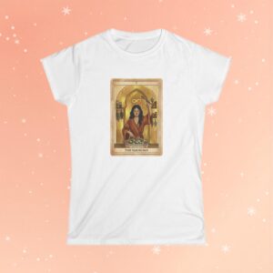 The Magician Tarot Card Tee — Women's Tarot Card Graphic T-Shirt