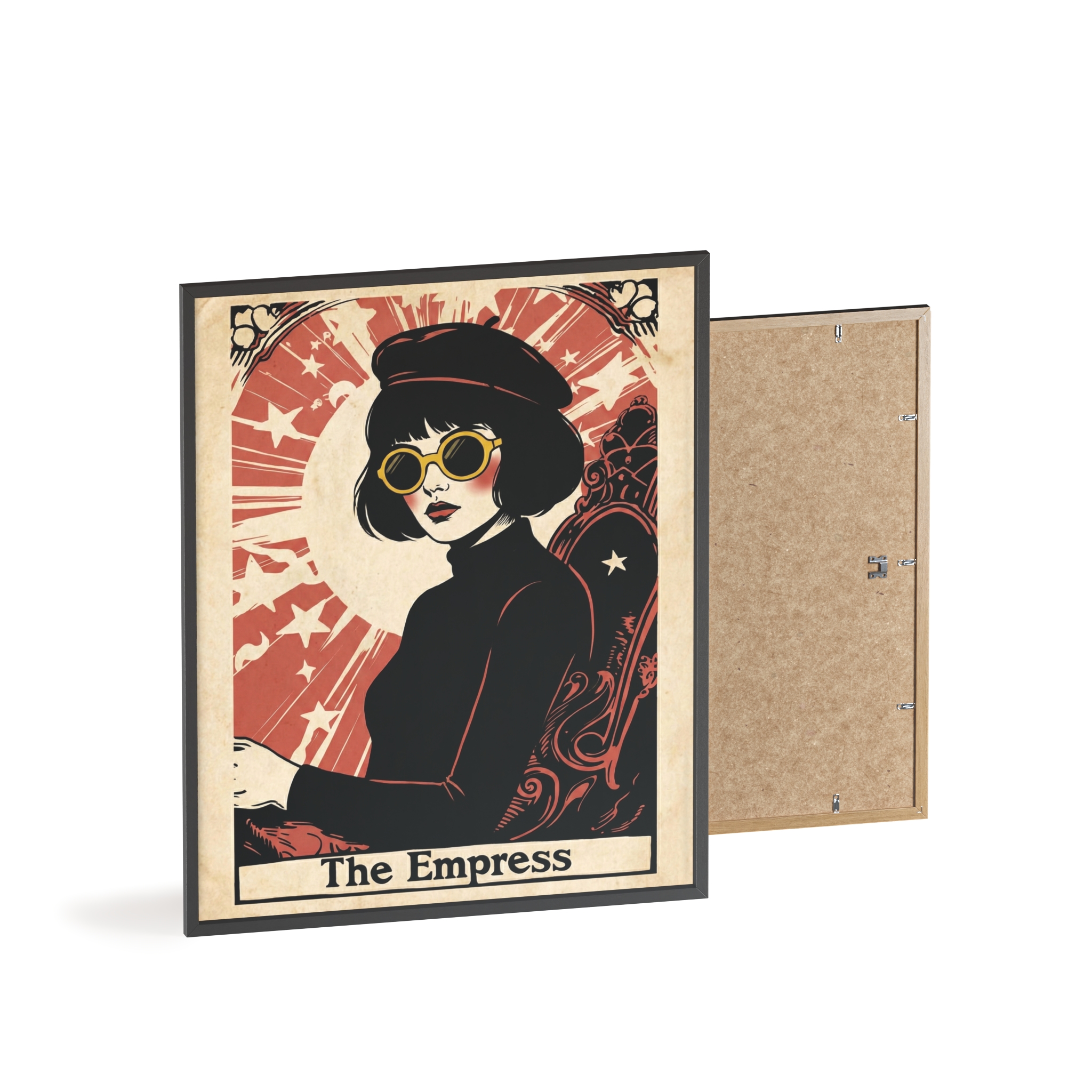 The Empress Tarot Card Poster With Frame— Stylish Tarot Art Art Print - Image 8