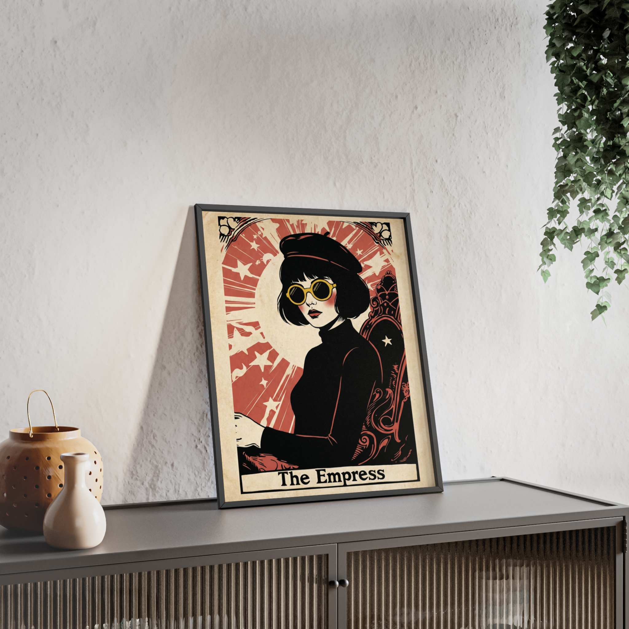 The Empress Tarot Card Poster With Frame— Stylish Tarot Art Art Print - Image 9